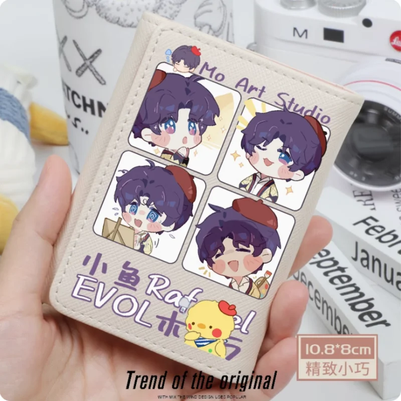 Anime Love and Deepspace Rafayel Fashion Wallet PU Purse Card Coin Hasp Money Bag Cosplay Gift B1273