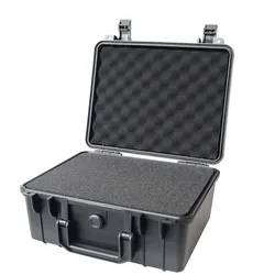 Compact Impact-Resistant Toolbox Organizer and Safety Protector Box - 280x240x130mm (Black)