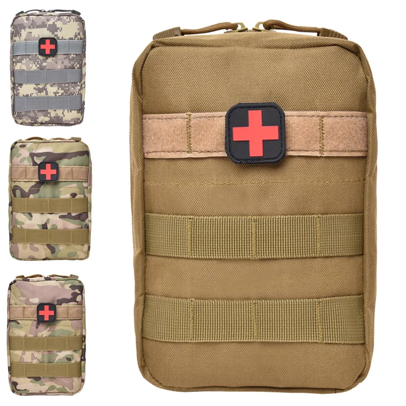 Camping Survival First Aid Kit Bag Military Tactical Medical Waist Packemergency Outdoor Travel