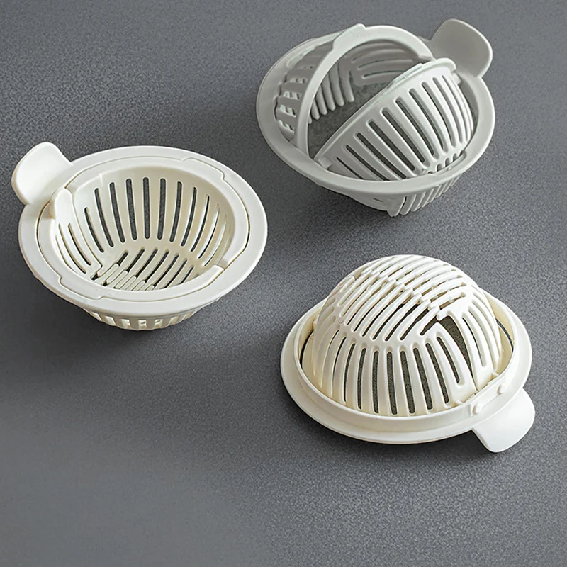 Easy Open Sink Filter Kitchen Bathroom Drain Basket Garbage Strainers Drainer Hair Catcher Prevents Blocking Sewer Drain Cover