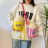 Women Creative popcorn Bucket Bag Cute Girl Student small shoulder bag 3