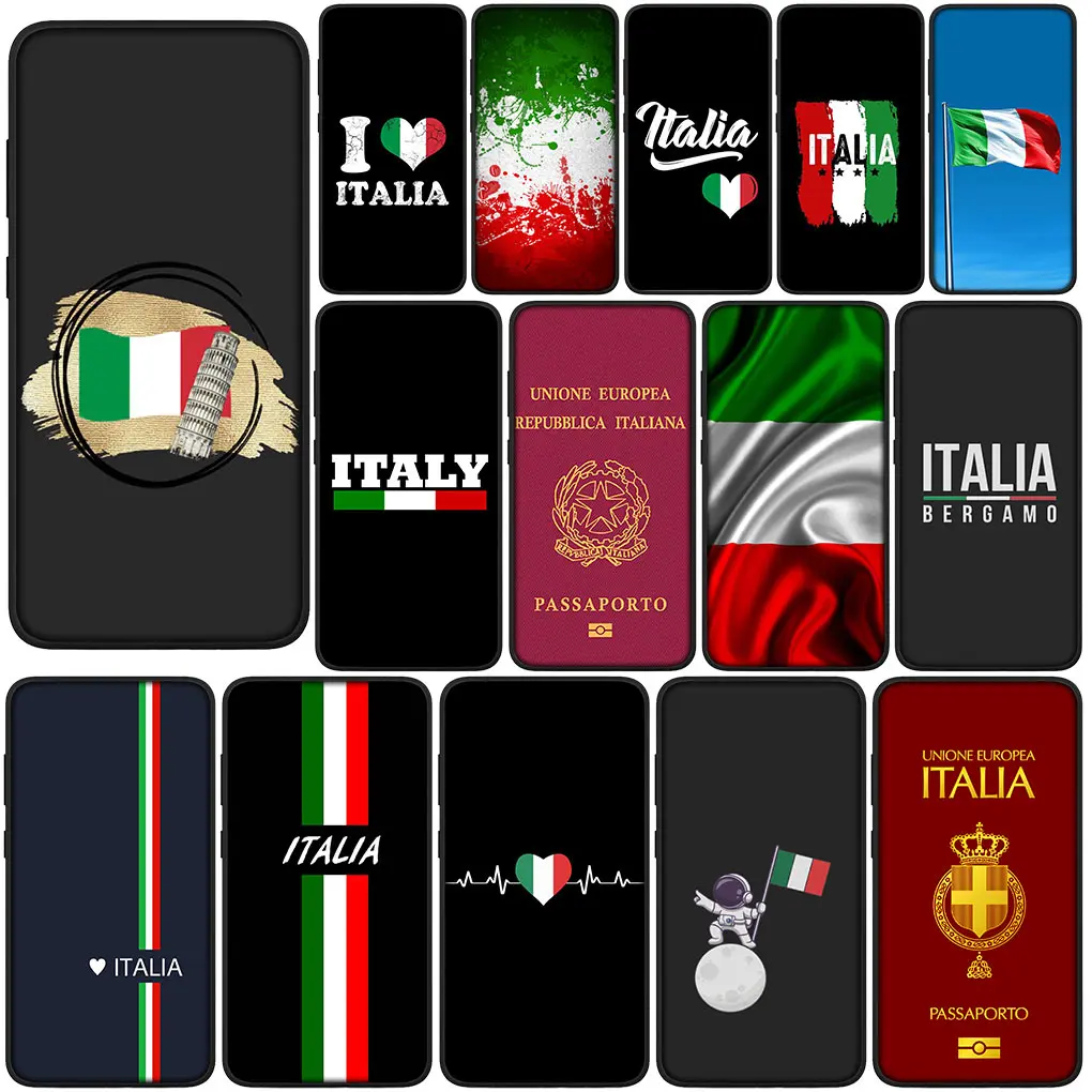 Italia Italia Flag Cover Morbida In Silicone Per Xiaomi Redmi Note 10 12 Pro Max 10A 10C 12C 10X 10S 8T C Custodia Per Telefono