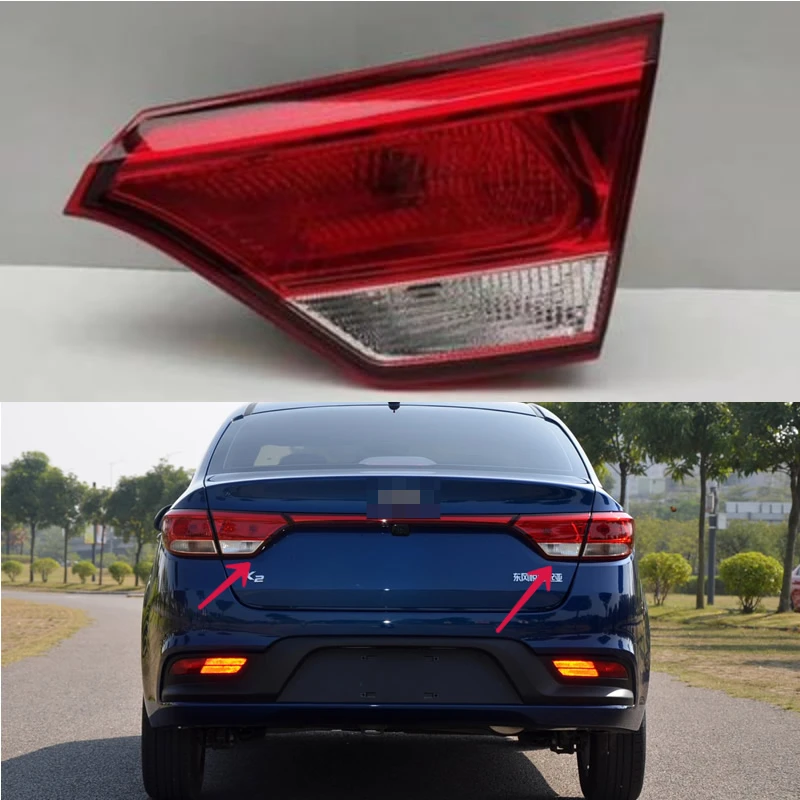 

For Adaptation 2017new KiaK2rear taillight assembly left and right reverse light brake light K2 taillight shell cover auto parts