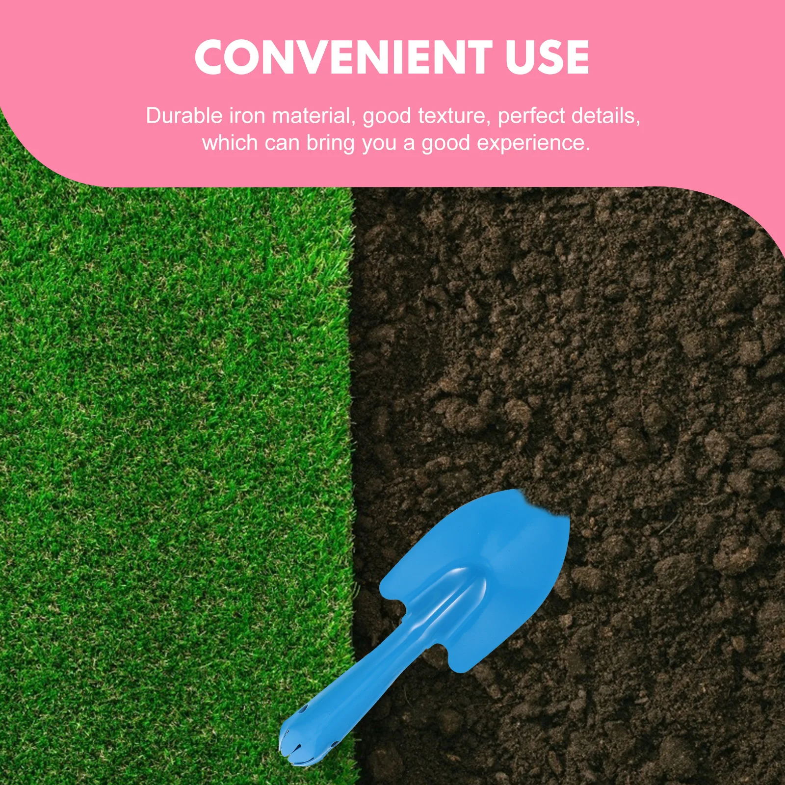 4 Pcs Siamese Small Garden Mini Foldable Outdoor Soil Plant Tool Beach Shovels Hand Folding