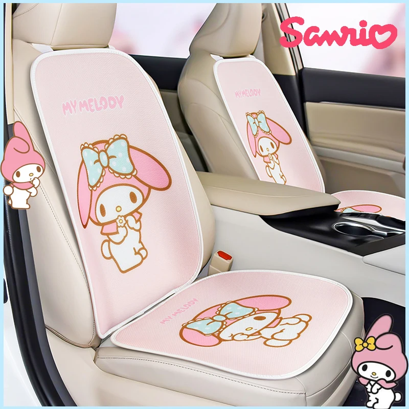 

Anime Sanrio My Melody Car Seat Cover Kawaii Pachacco Cute Cartoon Seat Protector Non-Slip Seat Cushion Car Accessories Gifts