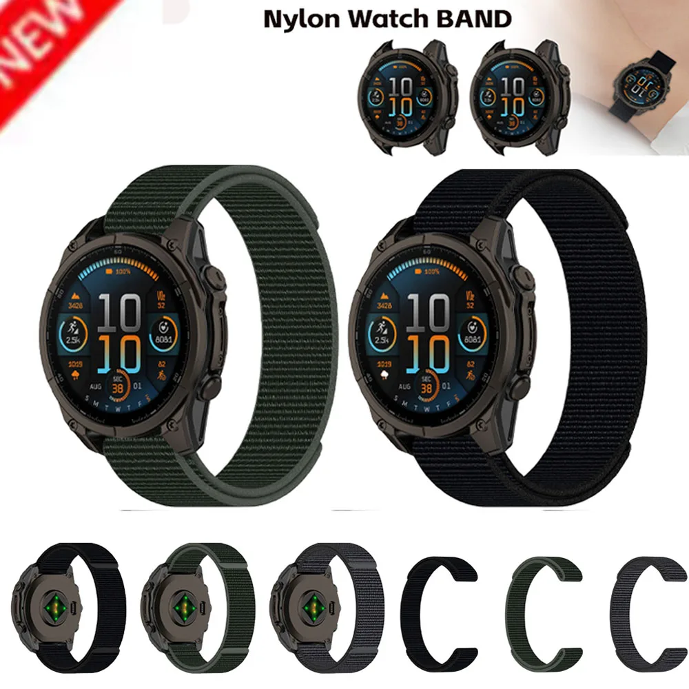 Fashionable Breathable Nylon Strap Bracelet, Multi-Size Compatibility