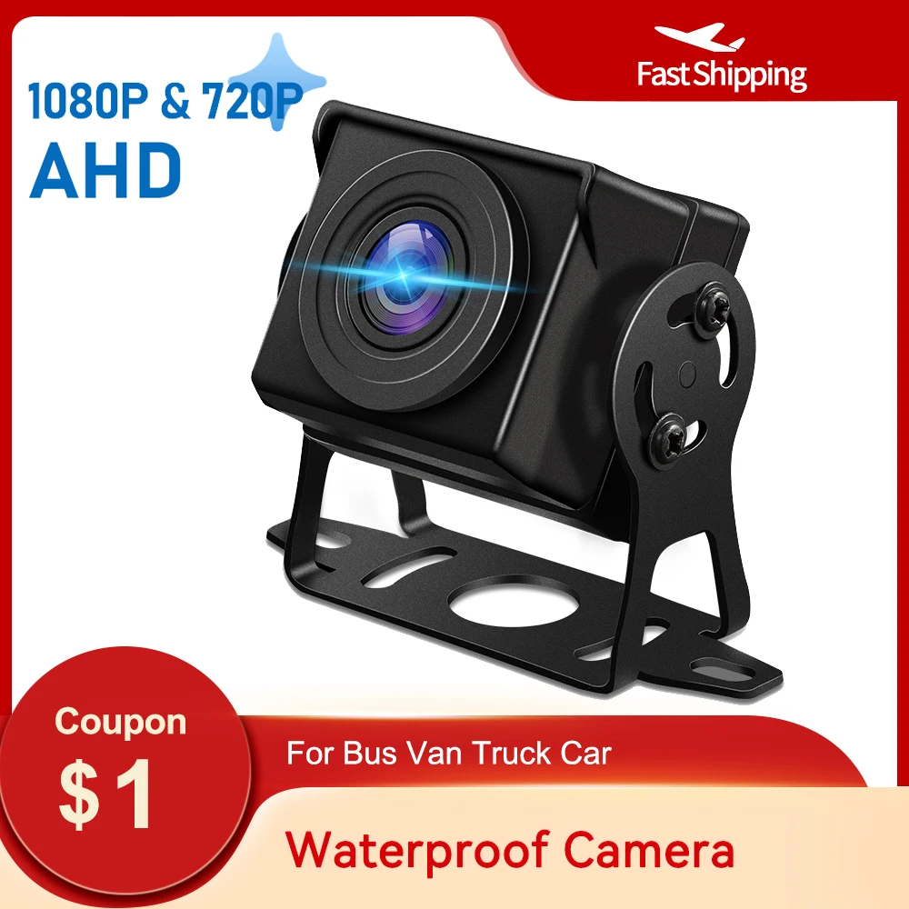 

Extractme Truck Backup Camera AHD 360° 1080P Side Rear View Camera Waterproof Night Vision CMOS Reversing Cam For Car Bus Van