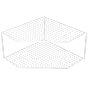 자동차 마운트 플레이트 스탠드 테이블 탑 정리함, 작은 코너 선반, 주방 팬 랙 용품, 단조 다리미 액세서리 보관