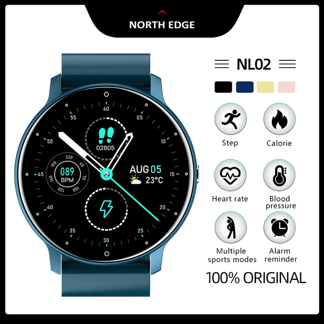 NORTH EDGE Mens Smart Watch Activity Tracker Heart Rate