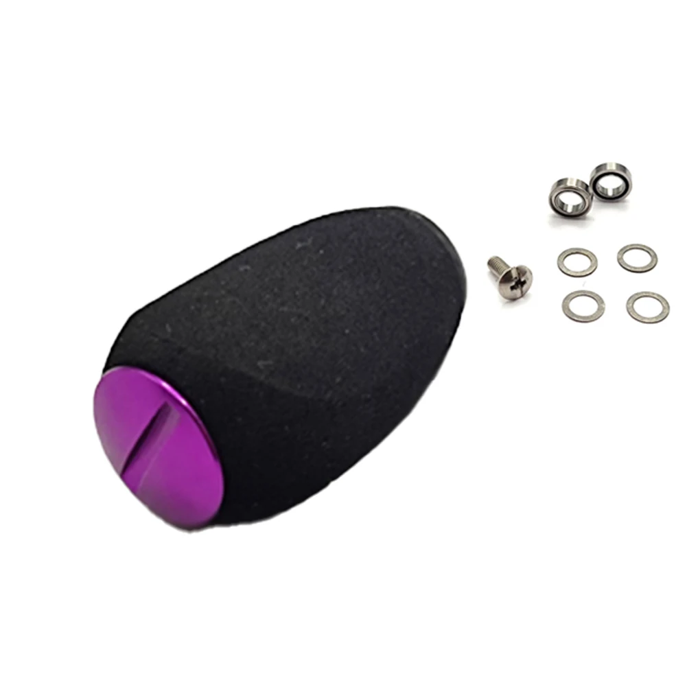 Description Picture 3 of itemFishing EVA Casting Reel Handle Reel Handle Knob Salt Resistance Bearing Gasket Ergonomic Design Lightweight Moisture Resistance