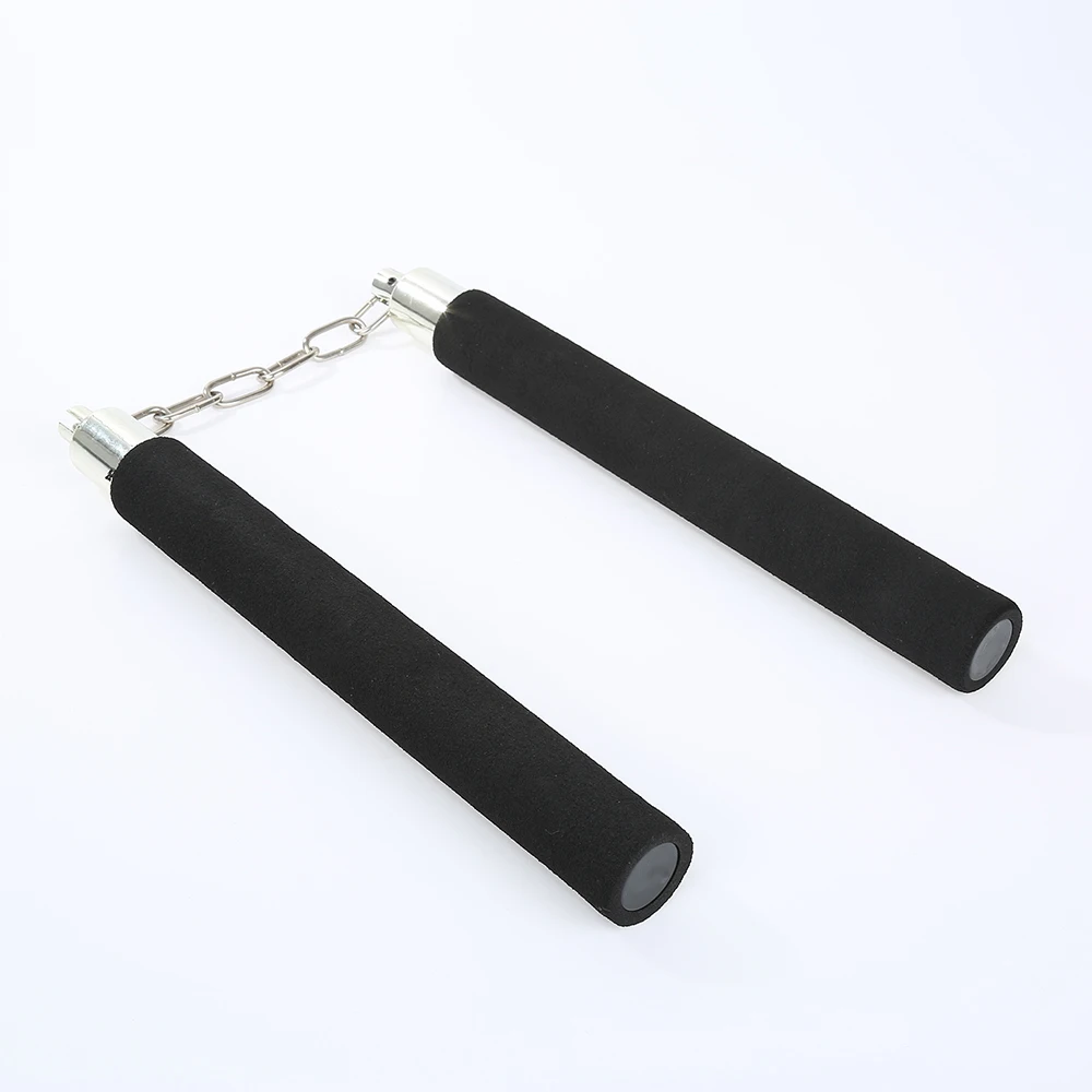 2/4/6PCS Martial Arts Nunchucks Training Practice Fitness Foam Padded Training Chain Nunchaku Beginners Training Chain Fitness