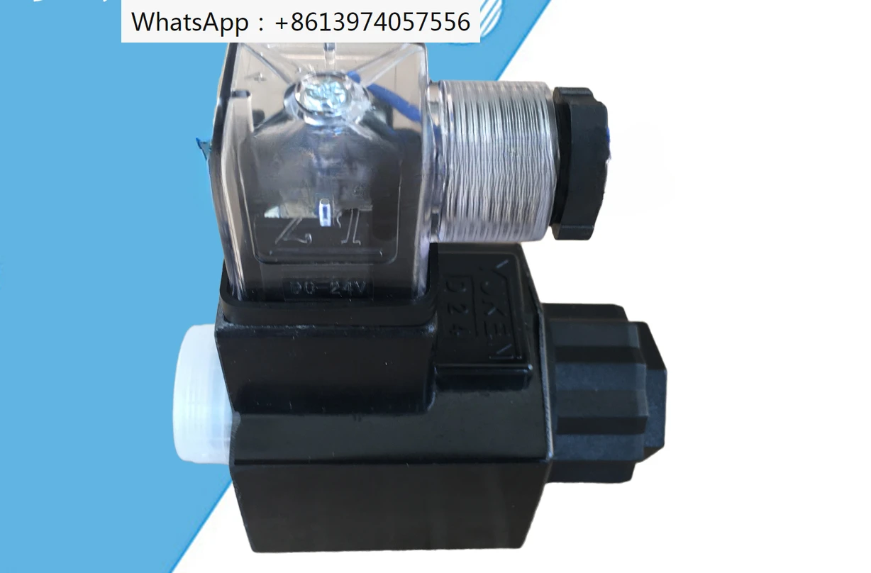 

The DSG-01 is equipped with an AC220V/D24V solenoid