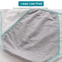 3 pièces/ensemble culotte menstruelle anti-fuite sous-vêtements menstruels pour filles pantalons Sexy sous-vêtements physiologiques nouveau produit slips imperméables 5