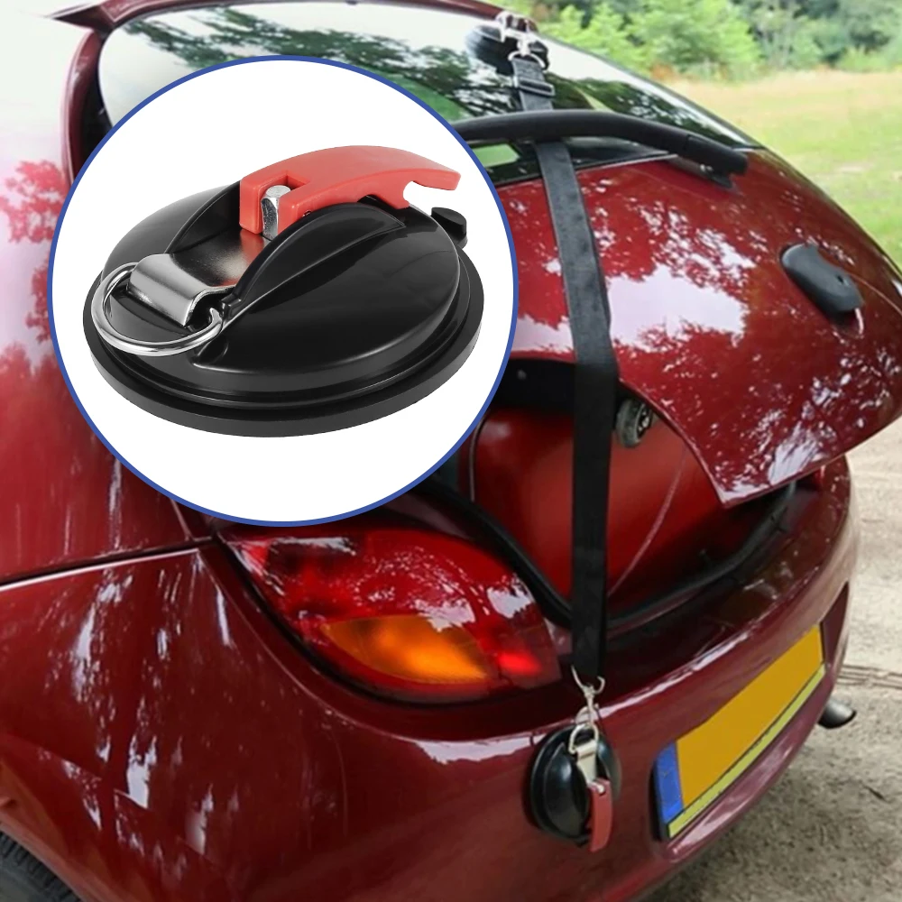 Outdoor Suction Cup Anchor Securing Hook Tie Down Camping Tarp As Car Side Awning Pool Tarps Tents Securing Hook Universal 4Pcs