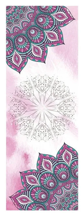mylb Beautiful Pattern Print New Yoga Towel Sweat Anti-skid Portable Gym Blanket Exercise Yoga Mat Towel Pilates Mat