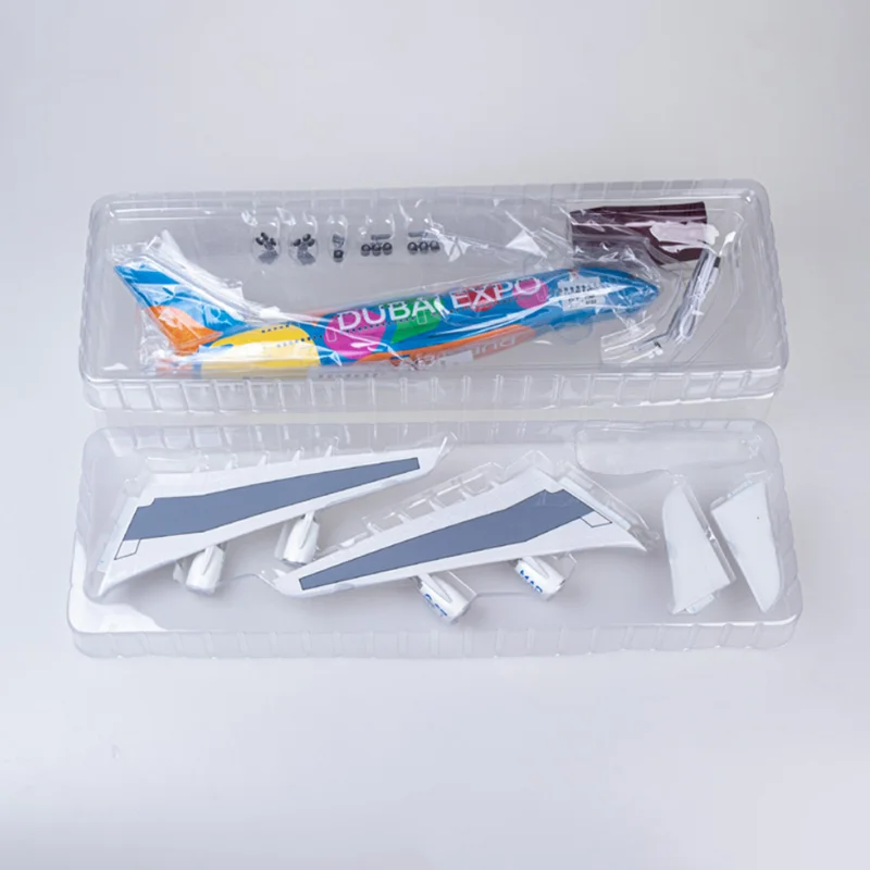 1/160 スケール飛行機モデル 380 A380 UAE EXPO 版航空会社