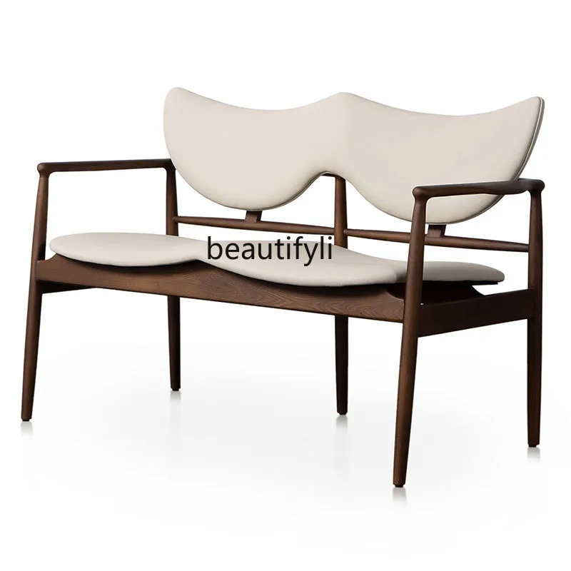 

Sofa Double Sofa Chair Fabric Leather Nordic