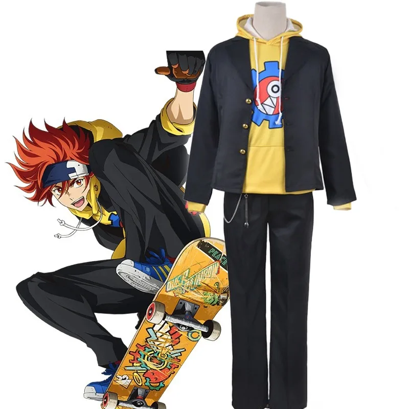 SK8 The Infinity Cosplay Reki Kyan Costume SK Boys Girls Eight sk8-the-infinity-cosplay-reki-kyan-costume-sk-boys-girls-eight