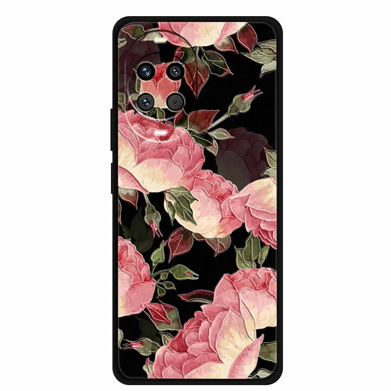 Floral Embossed 3D Relief Phone Case