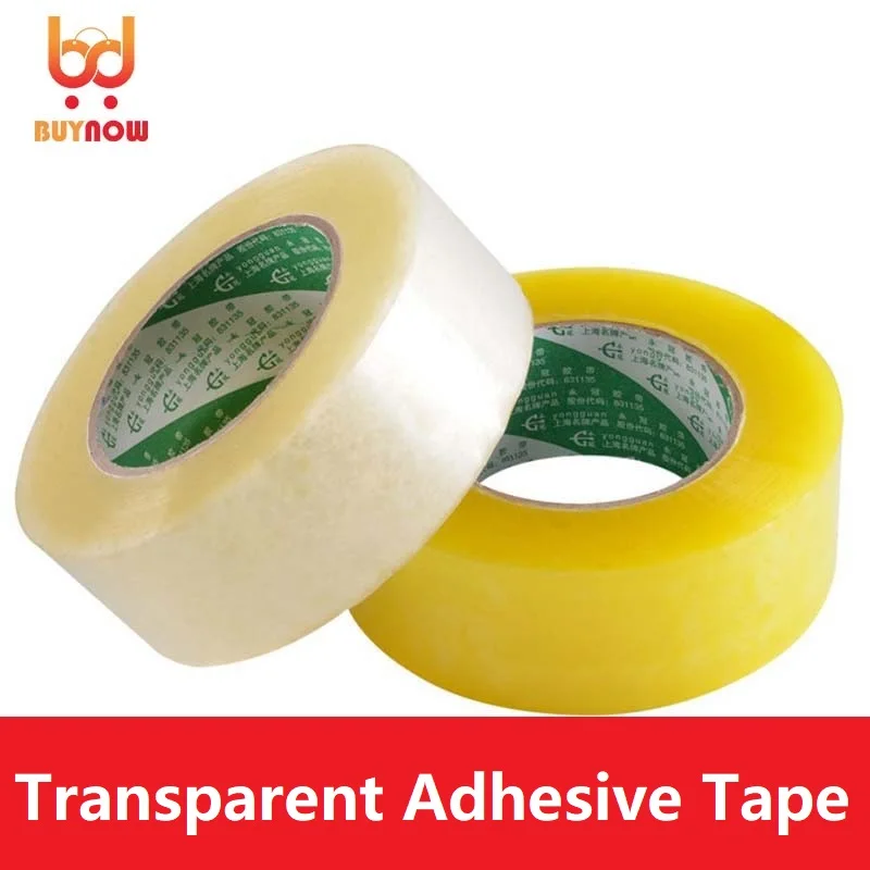 Thickened large roll sealing tape paper transparent tape express packaging  tape sealing tape wholesale custom