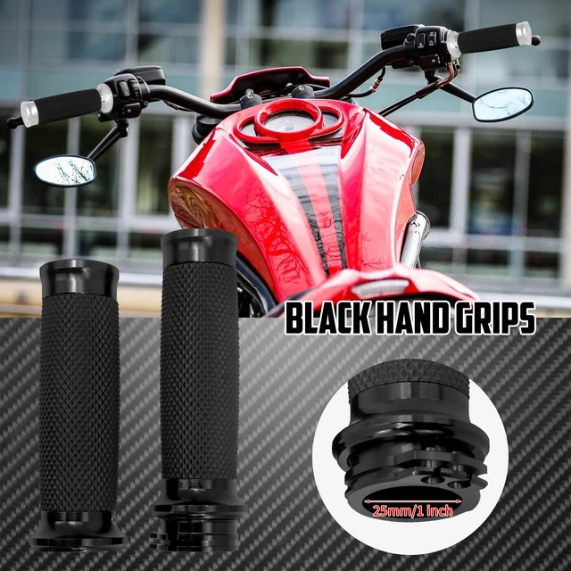 DREAMIZER Poignées De Guidon Universelles De 25 Mm Pour Moto