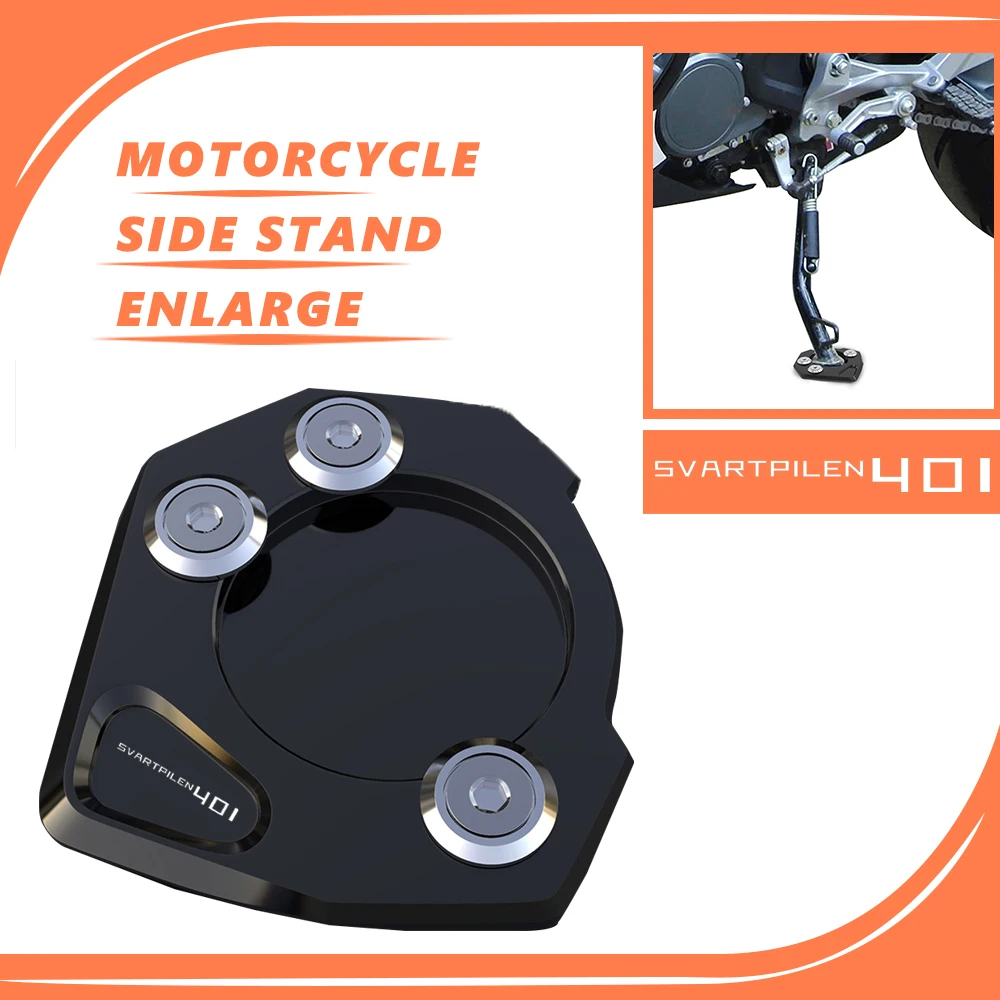 

Мотоцикл для Husqvarna Vitpilen 401 Svartpilen 401 2018-2023 CNC Выдвижная подставка боковая подставка увеличитель 2022 2021 2020 2019