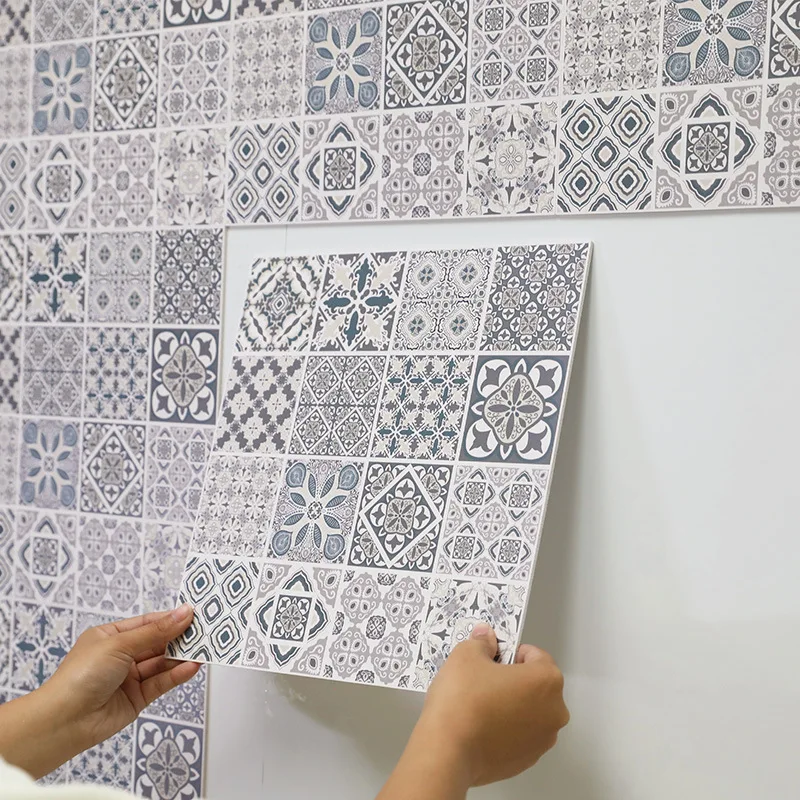 

New Wall Stickers Wallpaper Self-adhesive Bathroom Renovation Waterproof Moisture-proof Wall Surrounds Bedroom Home Decor