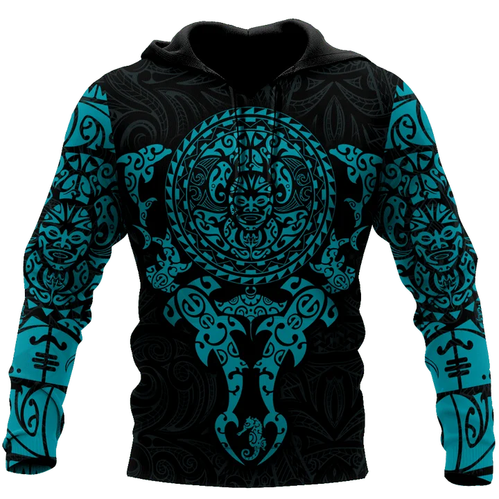 

PLstar Cosmos 3DPrint Newest Aotearoa Maori Tattoo Harajuku Streetwear Casual Unique Unisex Spring Hoodie/Sweatshirt/Zip Style-2
