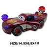 Disney Pixar Cars Lightning Mcqueen Sound and Light Edition Double door pull-back Car 1:32 Diecast Vehicles Alloy Car Toy Gifts 5