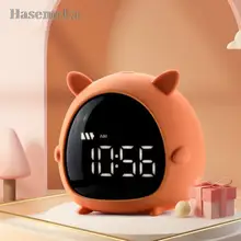 

Alarm Clock Kids Child Children Sleep Bedside Alarm Clock Digital Wake Up Temperature Snooze Timer Clock for Bedroom/Table/Desk.