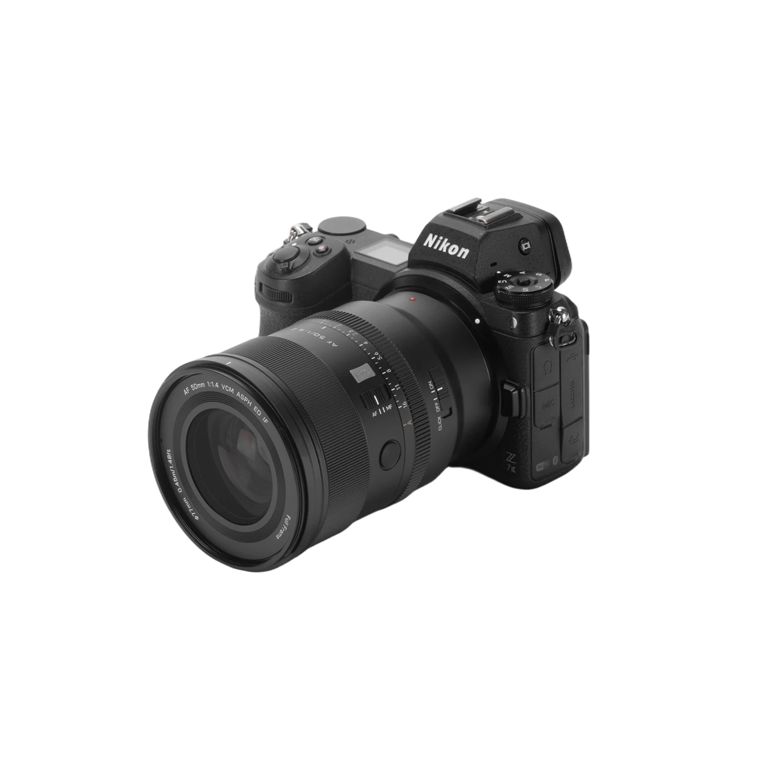 빌트록스 AF 50mm F1.4 프로 Z 풀프레임 렌즈 자동 초점 프라임 렌즈 (니콘 Z, ZR, ZF, Z6 III, Z8, Z50 II, E, A7M4, A7M5, A7C2 호환)