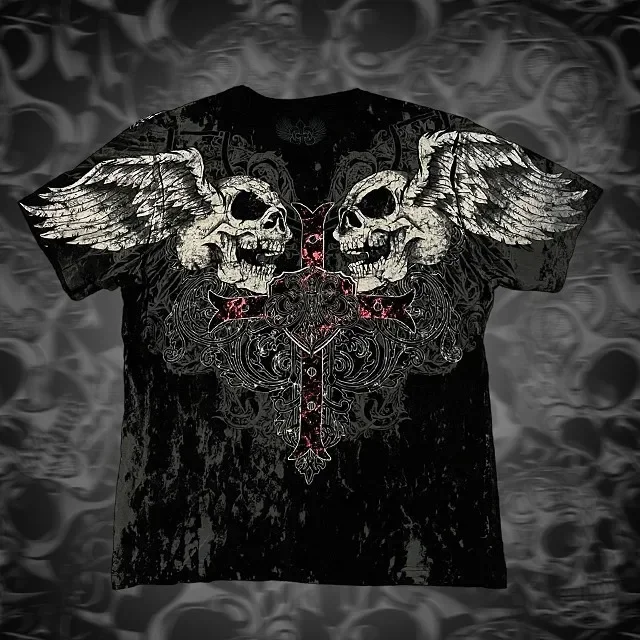 Luz Negra Playeras Calaveras Mexicanas Camiseta Con Estampado De