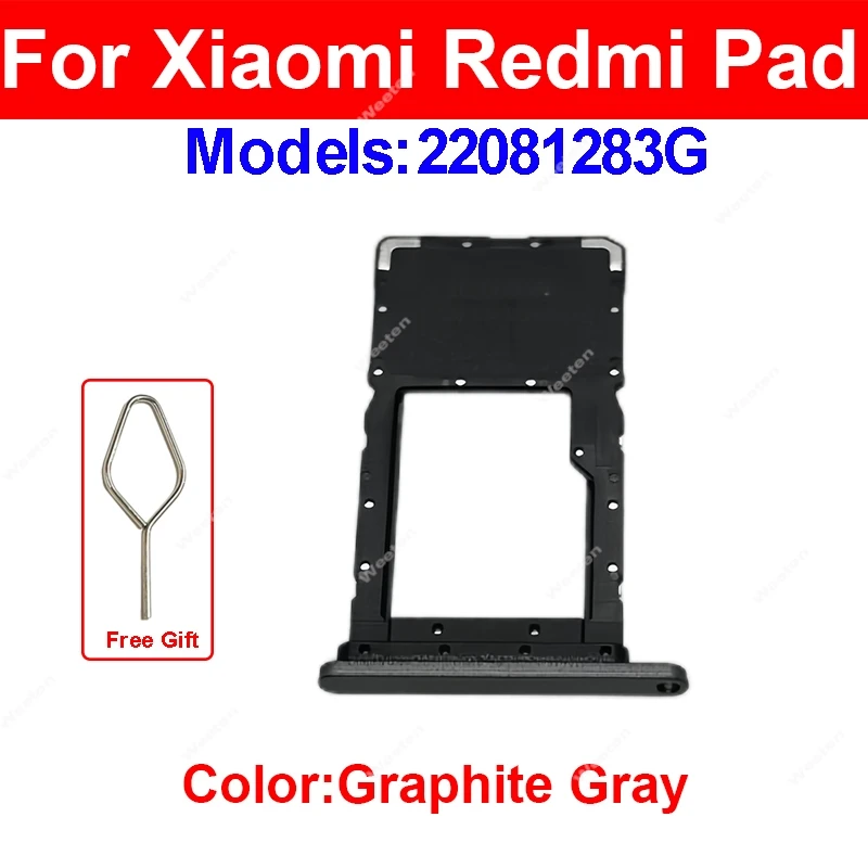 Xiaomi Redmi Pad用SIMカードトレイ 22081283 G Sim カードスロット