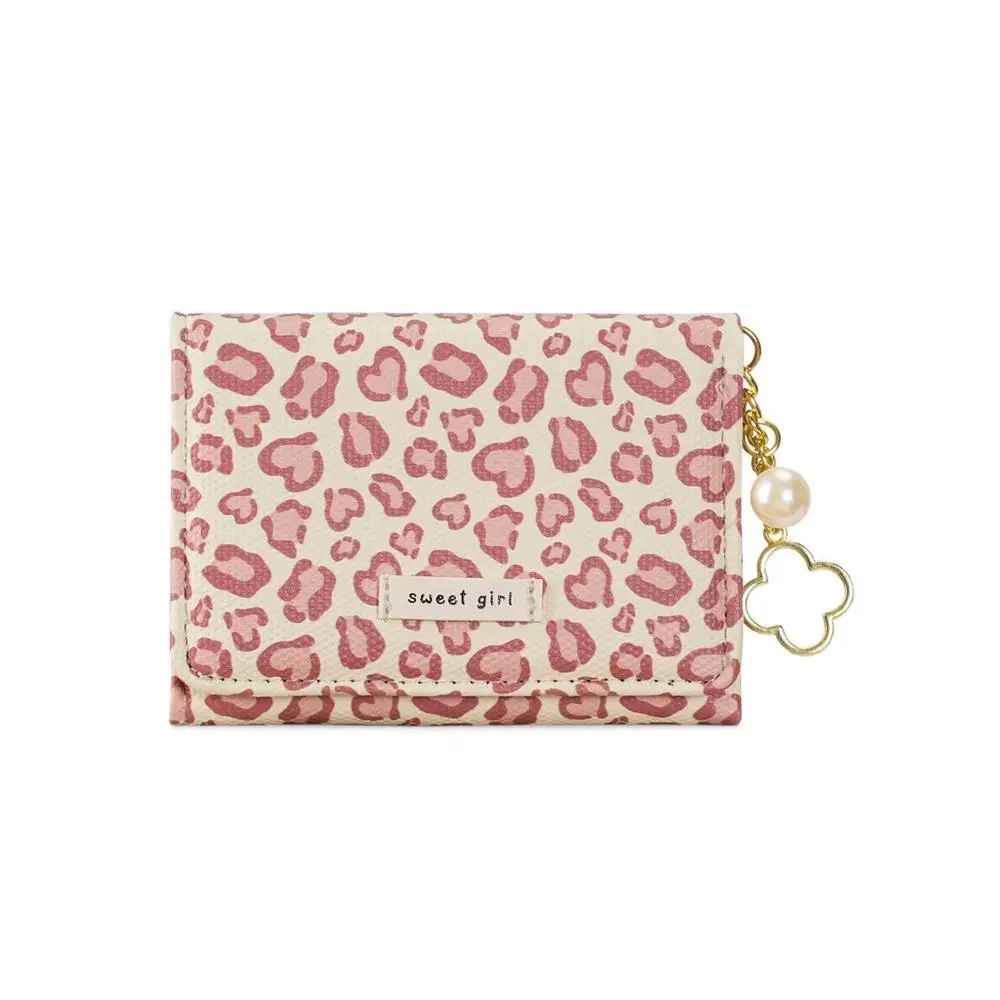 Polka Dot Aesthetic Women's Tri-Fold Wallet and Coin Pouch