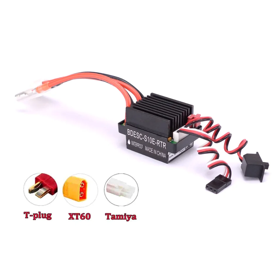 ESC Brossé 320A 5V/2A BEC 2-3S pour Voiture Bateau RC