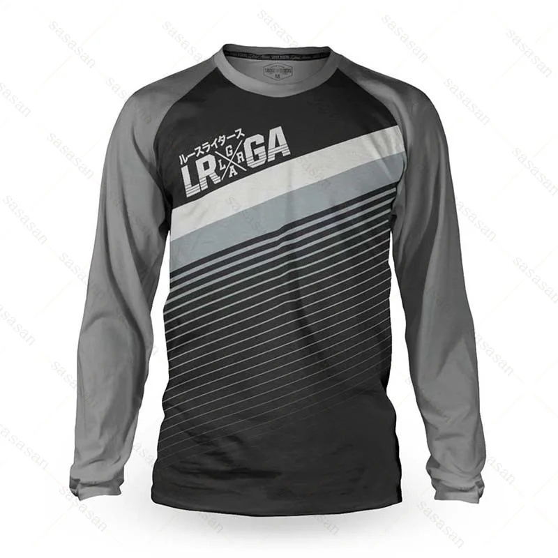thumbnail image 1 of Maillot de manga larga Loose Rider, camiseta de enduro todoterreno, maillot de ciclismo de montaña BMX DH, ropa transpirable para ciclismo de montaña, 1 of 5