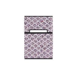 Elegant Multicolor Leather Cigarette Case and Pouch (Green)