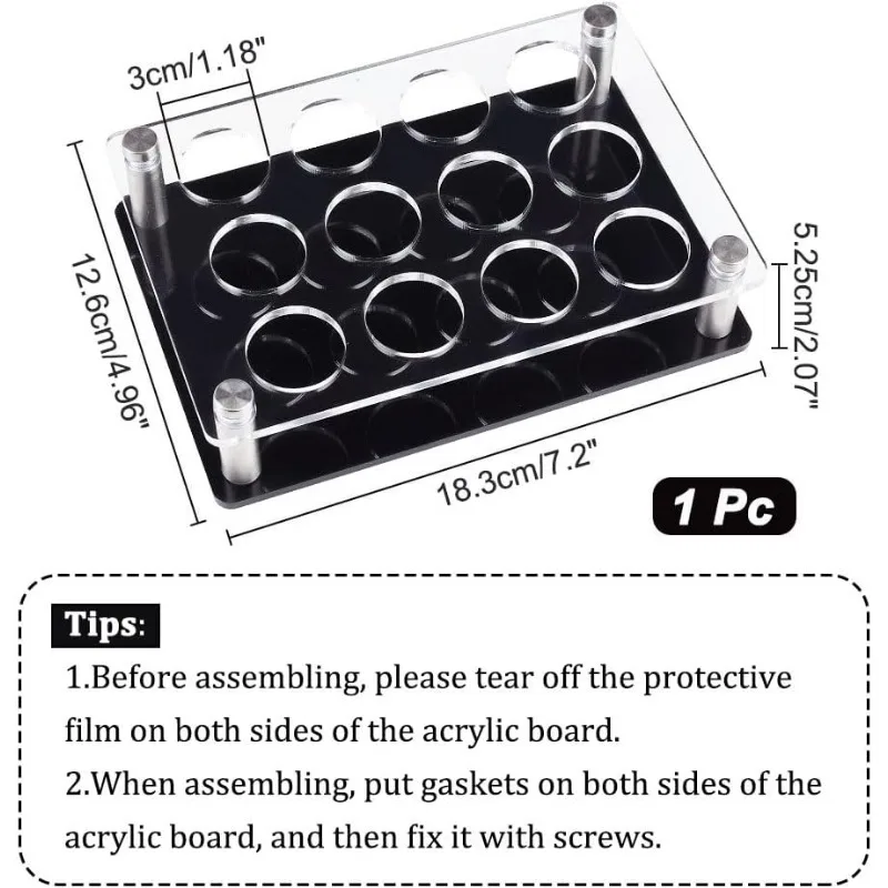 12 Shot Glass Tray Holder Bar Acrylic Shot Glasses Holders Wine Glass Cup Serving Tray Cups Organizer Shot Glass Display 2