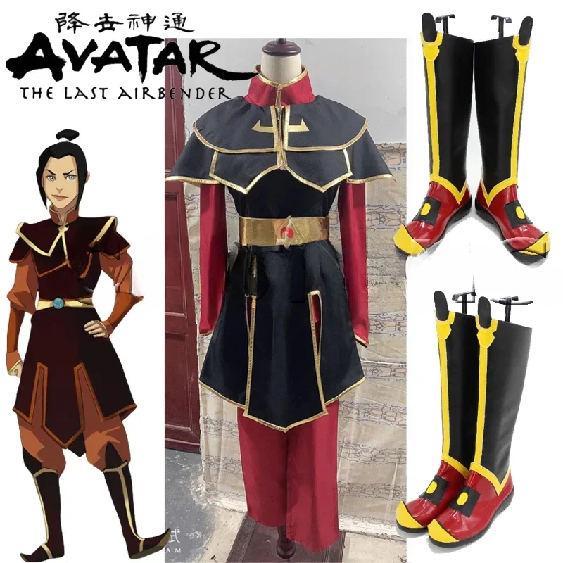 

Azula Fire Nation Princess Avatar The Legend of Korra Cosplay Costume Custom Size Free shipping