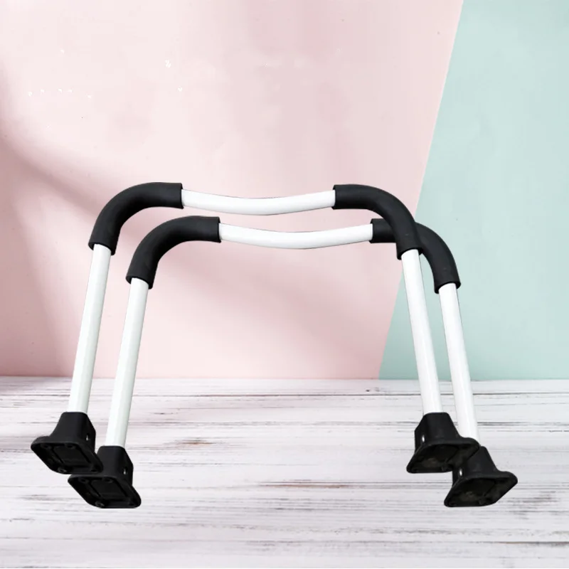 1set Metal Folding Table Leg Bracket Non-slip Notebook Computer Desk Support Feet Base Supporting Tripod Furniture Accessories