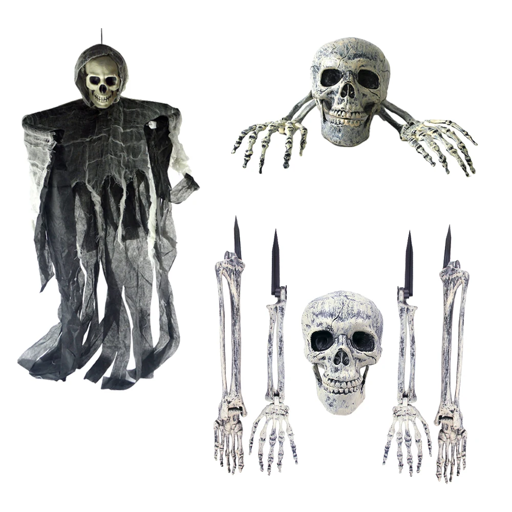 Squelette D'halloween 165 Cm Avec Articulations Mobiles