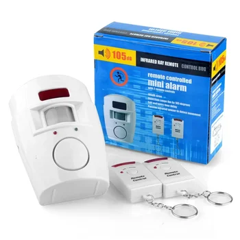 Home Smart Wireless Home Security PIR Alert Infrared Sensor Alarm system Anti-theft Motion Detector Alarm 105DB Siren 1