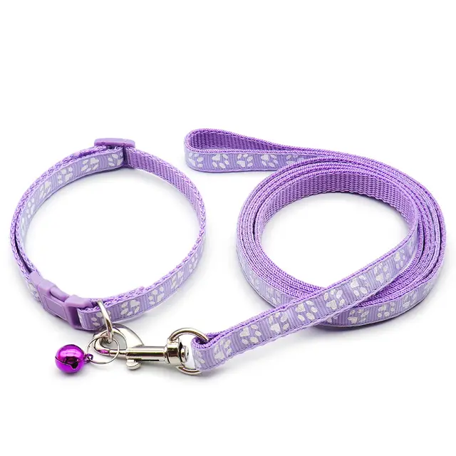 Dog Cat Collar Leash Adjustable Leashes Collar Puppy Outdoor Walking Chihuahua Terrier Schnauzer Outdoor Traction Rope General 4