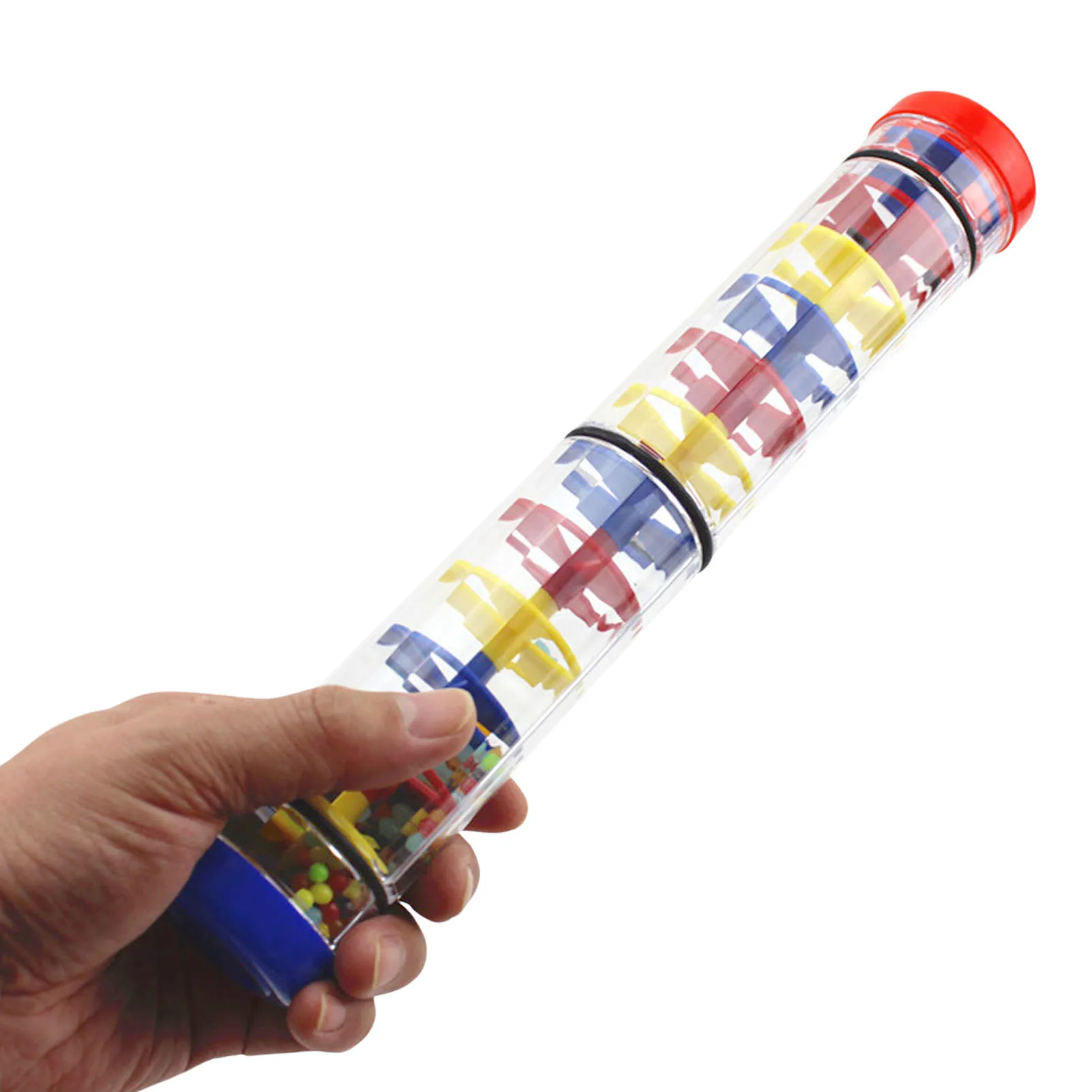 

Детская игрушка-дождевик, Радужный музыкальный Деревянный Мини-дождь с бусинами, погремушка-дождевик для детей, Ранняя встряхивание