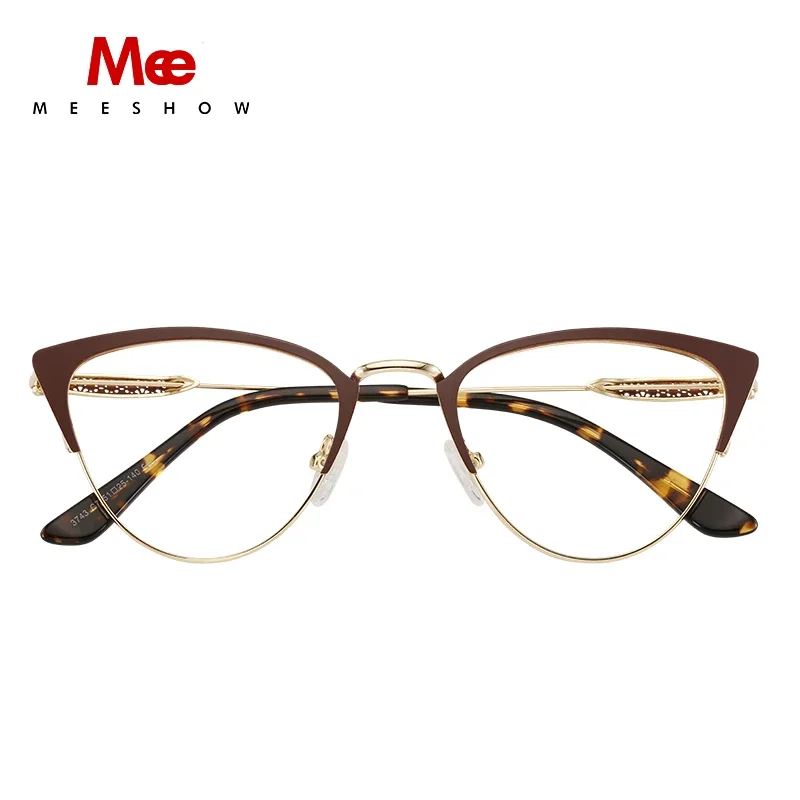 Cat Eye Eye Glass 2019 Meeshow Newglasses Frame Women Eyeglasses