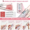 Mini Wireless Hair Straightener Charging Portable USB Hairdresser Roll Straightener Dual-purpose Drill Straightener 다이슨 3