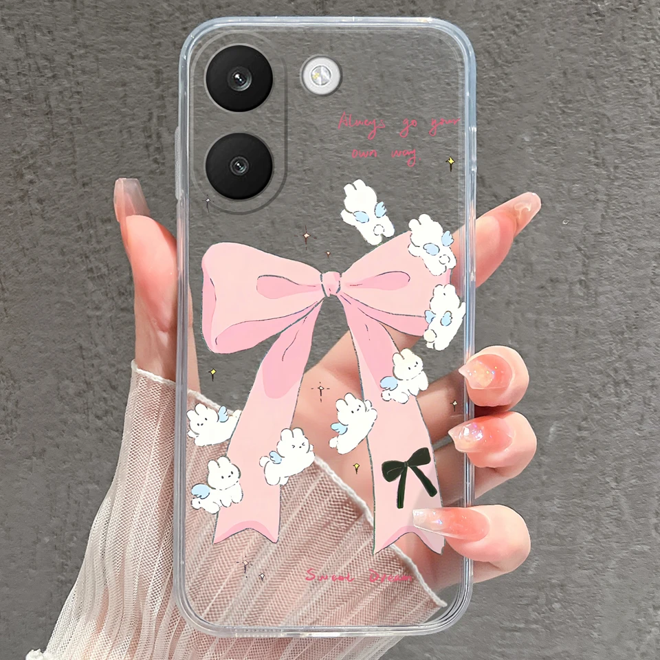 Mysterious Whale High-Quality Drop-Resistant Transparent TPU Phone Case Bumper