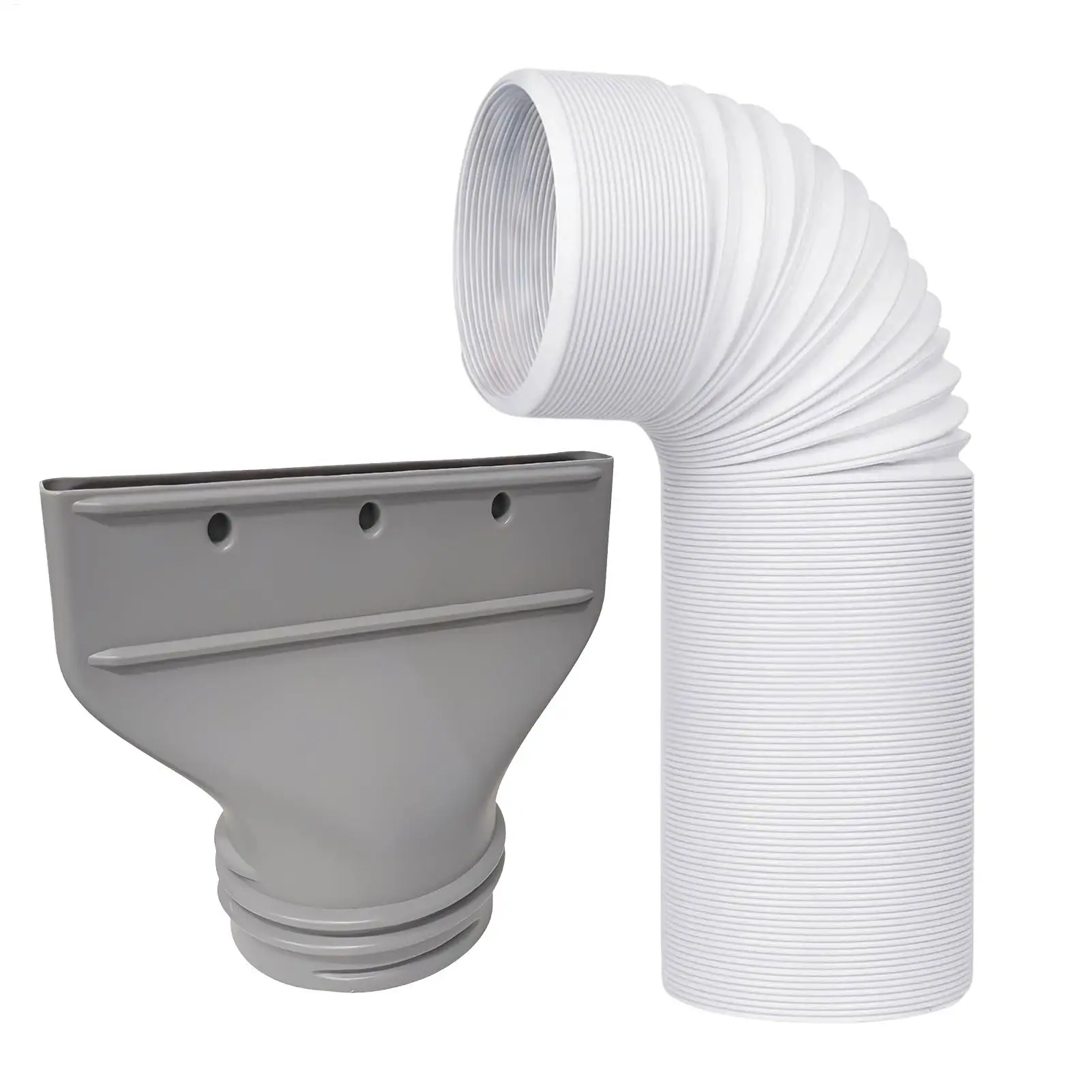 ขั้วต่อท่อแอร์แบบพกพา, อะแดปเตอร์ท่อไอเสียเครื่องปรับอากาศพอดี 5.1 นิ้ว 5.9 นิ้วเส้นผ่านศูนย์กลางท่อสำหรับห้องนั่งเล่นในร่ม 1