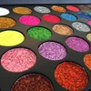 35 Colors Diamond Sequin Eyeshadow Palette Shimmer High Pigment Powder with Glitter and Satin Long Lasting Waterproof Makeup 5