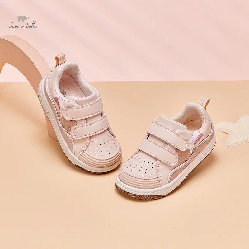 

Dave Bella Children Shoes Kid Girls Fashion Pink Sneakers Spring Shoes Sports Breathable Casual Outdoor Shoes DB1247767